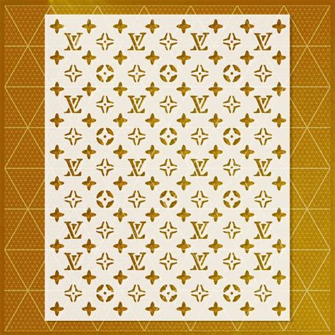 louis vuitton template printable.